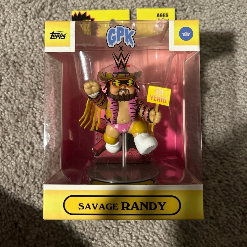 Garbage Pail Kids WWE Mash Up Figurine Macho Man Randy Savage